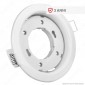 V-Tac VT-715 Portafaretto Rotondo da Incasso per Lampadine GX53 - SKU 3675