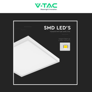 V-Tac VT-61037 Pannello LED Quadrato 60x60 36W