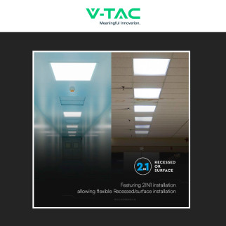 V-Tac VT-61037 10 Pannelli LED Quadrati 60x60 36W