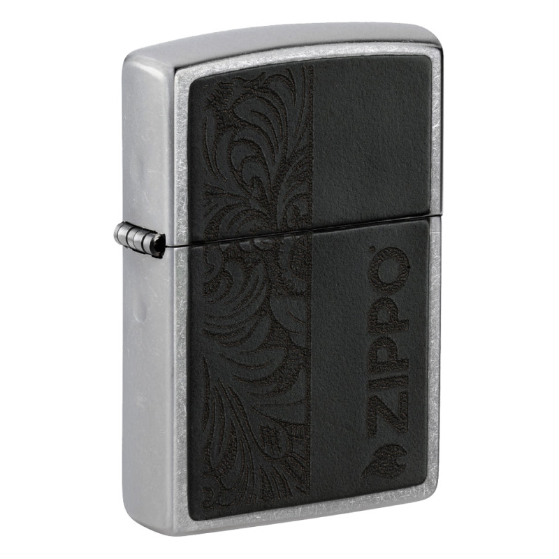 Accendino Zippo mod. 46919 Leather Zippo Design Nero