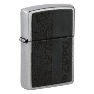 Accendino Zippo mod. 46919 Leather Zippo Design Nero