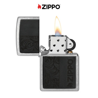 Accendino Zippo mod. 46919 Leather Zippo Design Nero
