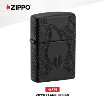 Accendino Zippo mod. 46775 Flame Design cassa Armor