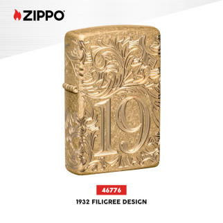 Accendino Zippo Armor mod. 46776 Fantasia 1932 Filigree Design