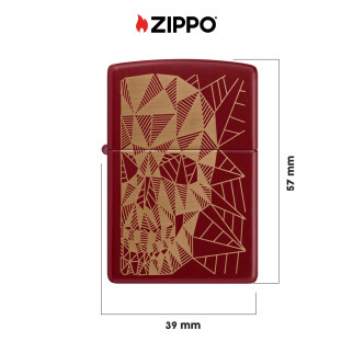 Accendino Zippo mod. 46835 Geometric Skull Design