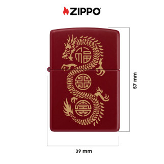 Accendino Zippo mod. 46834 Dragon Luck Design