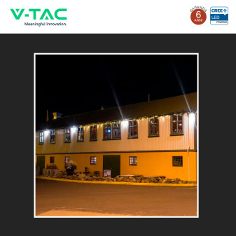 Faro LED 100W SMD Chip CREE IP65 Colore Nero VT-44101