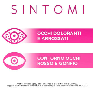 Optrex Actimist Collirio Spray Reidratante Protettivo Occhi Secchi