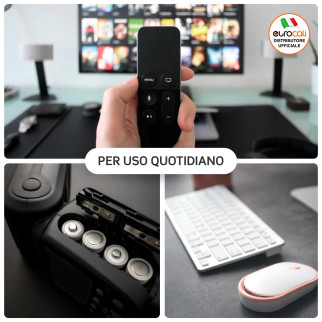 Batterie Ricaricabili Hybrio 2xAAA/HR03 Ni-MH 1,2V 900mAh 1,2V Uniross