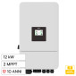 V-Tac Deye Inverter Trifase Ibrido On-Grid / Off-Grid 12kW IP65 Garanzia 10 Anni CEI 0-21 Display LCD - SKU 12655