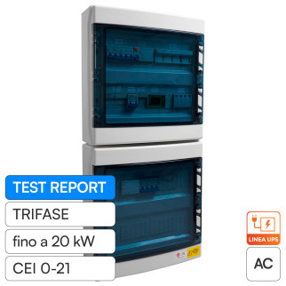 Chint Quadro Elettrico Lato AC Trifase Fino a 20kW 400V IP65 CEI 0-21
