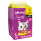 Whiskas Cibo per Gatti Senior Pranzetti in Salsa Carni Bianche - 6 Bustine da 50g
