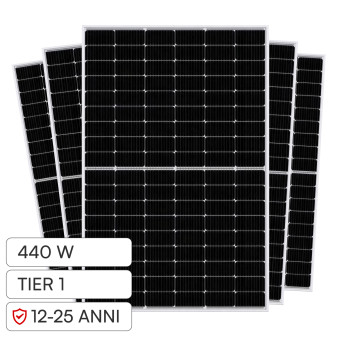 Pannelli Fotovoltaici 440W TOPCon IP68 V-Tac Austa Osda