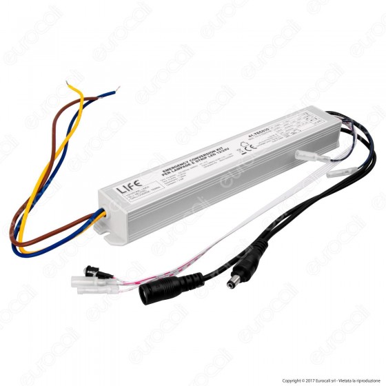 Life Kit d'Emergenza per Lampade e Strisce LED con Potenza Massima di Life Kit d'Emergenza per Lampade e Strisce LED con Potenza Massima di