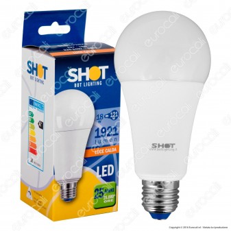 Bot Lighting Shot Lampadina LED E27 18W Bulb A67 [TERMINATO]