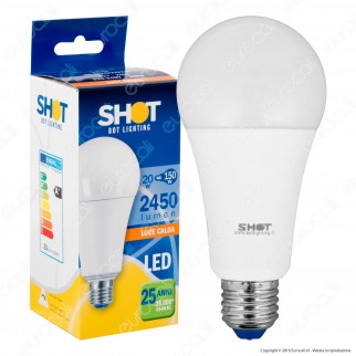 Bot Lighting Shot Lampadina LED E27 20W Bulb A67 - mod. SLD1020X2 /