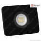 Led Factory Italia Faro LED 20W Ultra Sottile Colore Nero [TERMINATO]