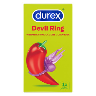 Devil Ring Anello Elastico Indossabile con Vibrazione Stimolante Durex