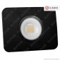 Led Factory Italia Faro LED 100W Ultra Sottile Colore Nero [TERMINATO]