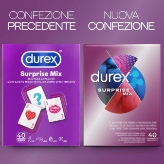 Surprise Me Box da 40 Preservati Misti Durex