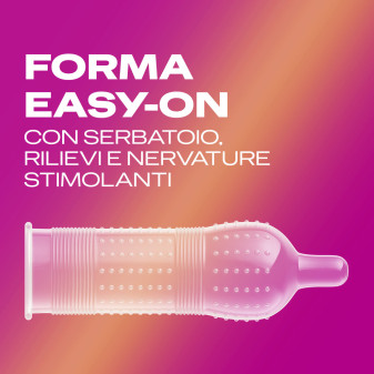 Preservativi Durex Pleasure Max con Rilievi Stimolanti 6pz