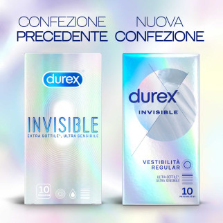 Preservativi Durex Invisible Extra Sottile Classic 30pz