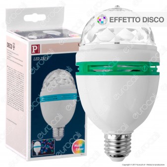 Paulmann Motion Disco Lampadina LED E27 1,5W Multicolor - mod. 284.71