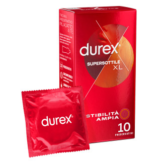 Preservativi Durex Supersottile XL Extra Large da 10