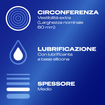 Preservativi Durex Settebello 2XL Extra Large 30pz