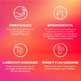 Durex Play Excite Me Ride e Vibe Masturbatore Vibrante Uomo