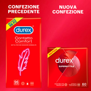 Preservativi Durex Supersottile Alta Sensibilità 60pz