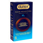 Preservativi Durex Nude Sensation XL Premium No Latex Alta Sensibilità Anallergici Senza Lattice Forma Classica - 6 Profilattici