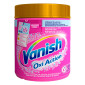 Vanish Oxi Action Pink Smacchiatore in Polvere per Tessuti Colorati Rimuove Macchie e Odori Senza Candeggina - Barattolo da 500g