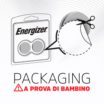 Batterie LR44/A76 a Bottone 1.5V Alcaline Energizer