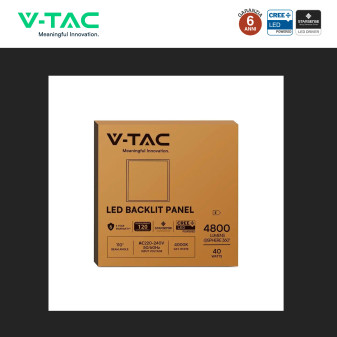 V-Tac VT-61044 Pannello LED CREE Quadrato 60x60 40W