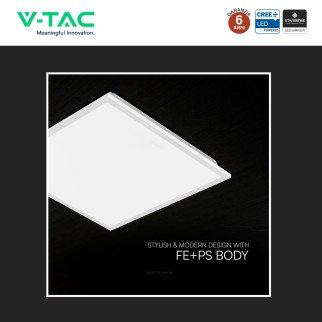 V-Tac VT-61044 10 Pannelli LED CREE Quadrato 60x60 40W