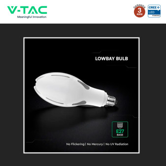 V-Tac Lampadina LED E27 36W  Oliva SMD CREE
