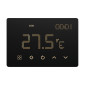 ETTROIT Smart Wifi Cronotermostato Caldaia da Incasso Digitale Touchscreen Nero - mod. ETWF4302