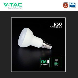 V-Tac VT-250 Lampadina LED E14 4,8W Reflector R50 Chip CREE