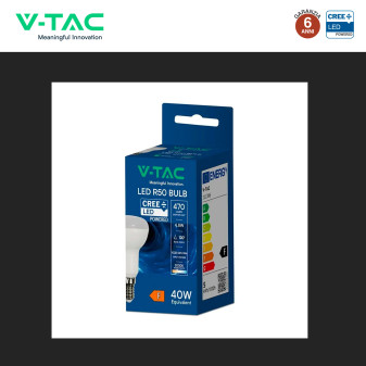 V-Tac VT-250 Lampadina LED E14 4,8W Reflector R50 Chip CREE