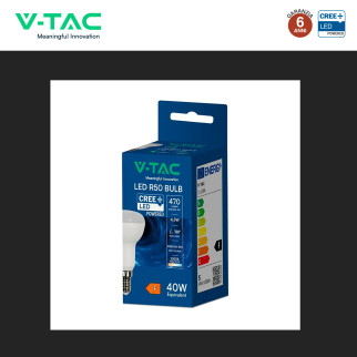 V-Tac VT-250 Lampadina LED E14 4,8W Reflector R50 Chip CREE
