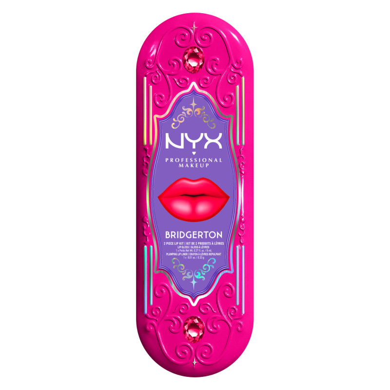 NYX Kit Duo Labbra Bridgerton 03 Matita + Lucidalabbra