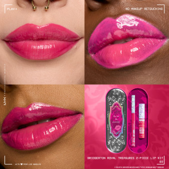 NYX Kit Duo Labbra Bridgerton 03 Matita + Lucidalabbra