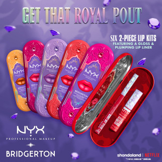 NYX Kit Duo Labbra Bridgerton 03 Matita + Lucidalabbra