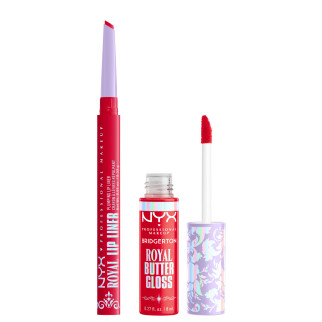 NYX Kit Duo Labbra Bridgerton 04 Matita + Lucidalabbra