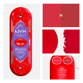 NYX Kit Duo Labbra Bridgerton 04 Matita + Lucidalabbra
