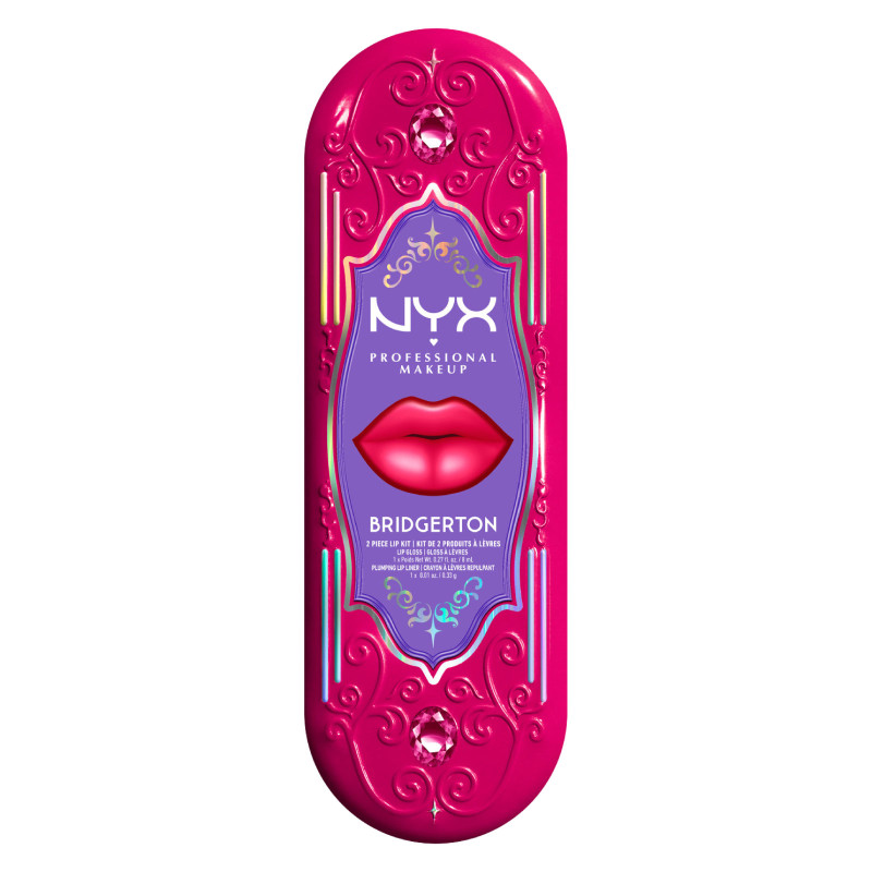 NYX Kit Duo Labbra Bridgerton 05 Matita + Lucidalabbra