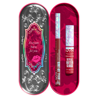 NYX Kit Duo Labbra Bridgerton 05 Matita + Lucidalabbra