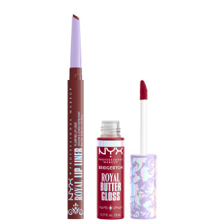 NYX Kit Duo Labbra Bridgerton 05 Matita + Lucidalabbra