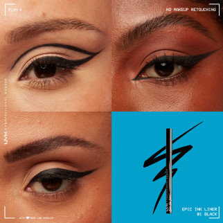 NYX Professional Makeup Epic Ink Liner Eyeliner in Penna Black